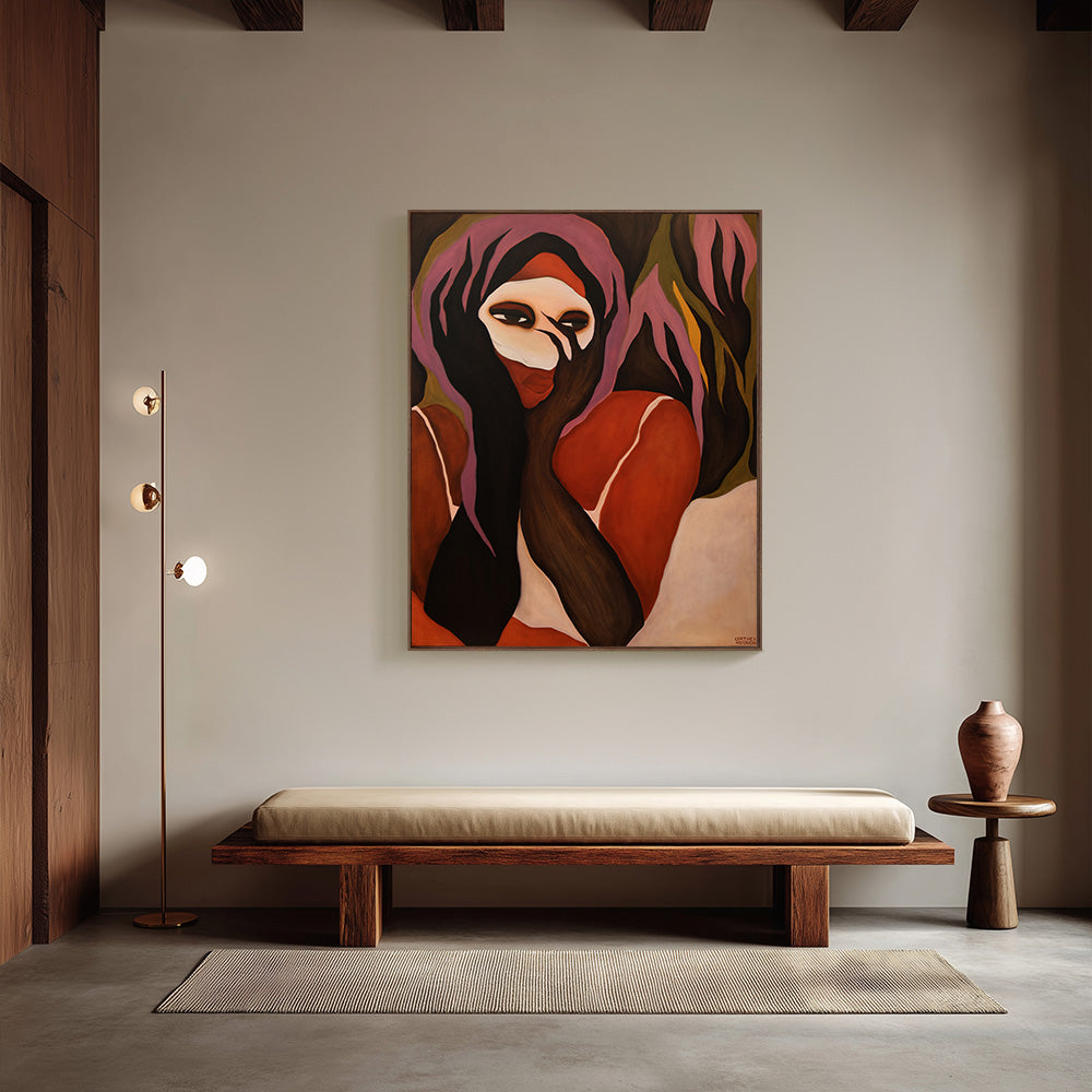 Painting by Cortney Herron