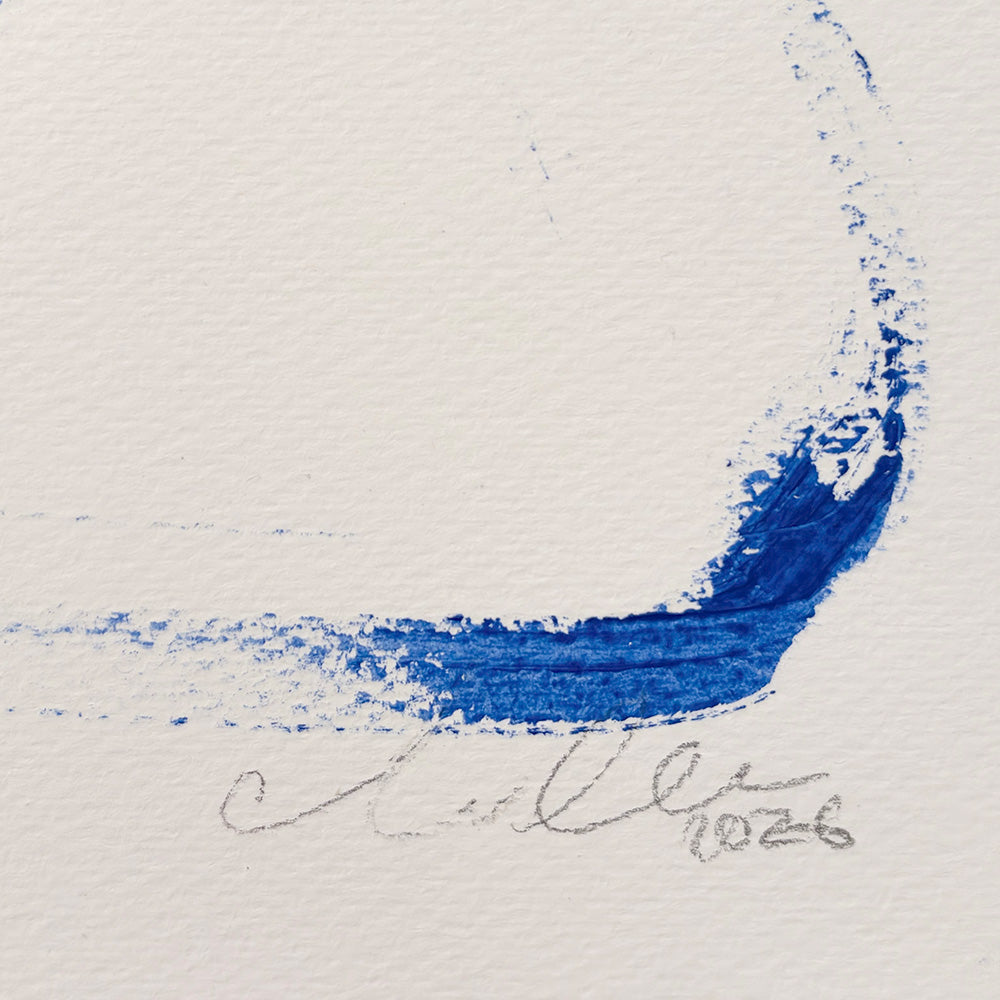 Oil Stick Nude in Cobalt III