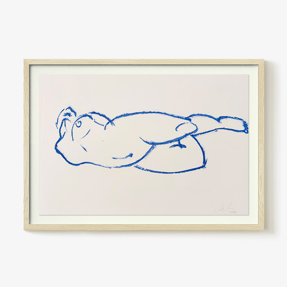 Oil Stick Nude in Cobalt IV