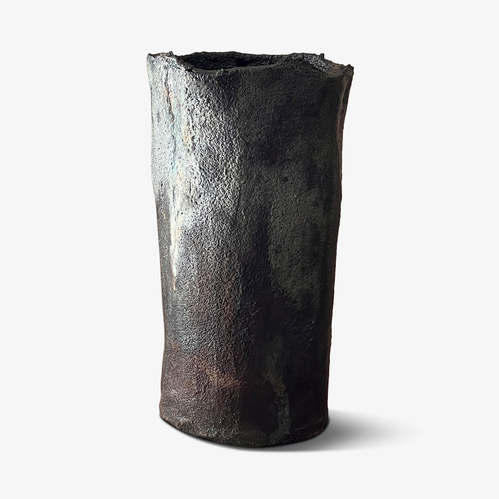 Ore Vase 3 - Earth Onyx