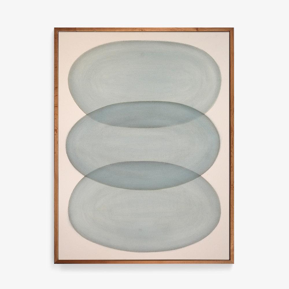Ovals In Aqua no. 2