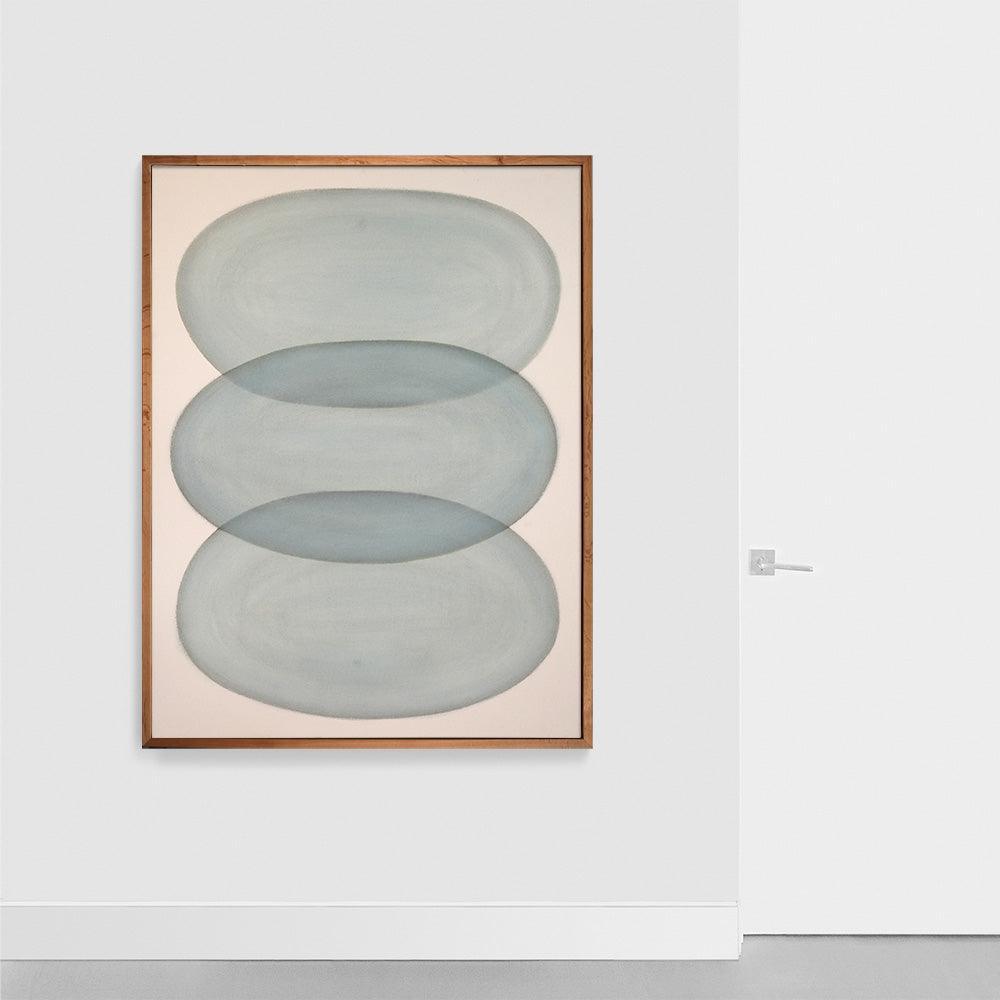 Ovals In Aqua no. 2