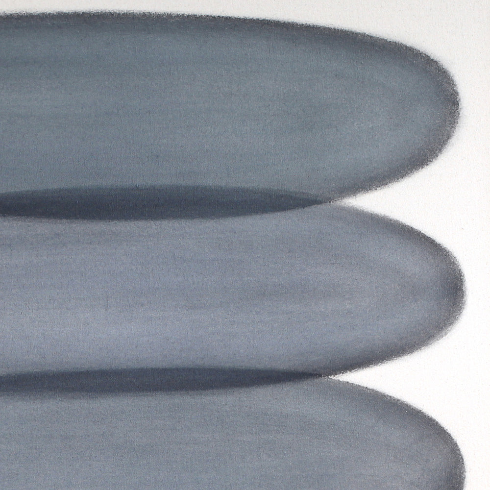 Ovals in Blue Grey