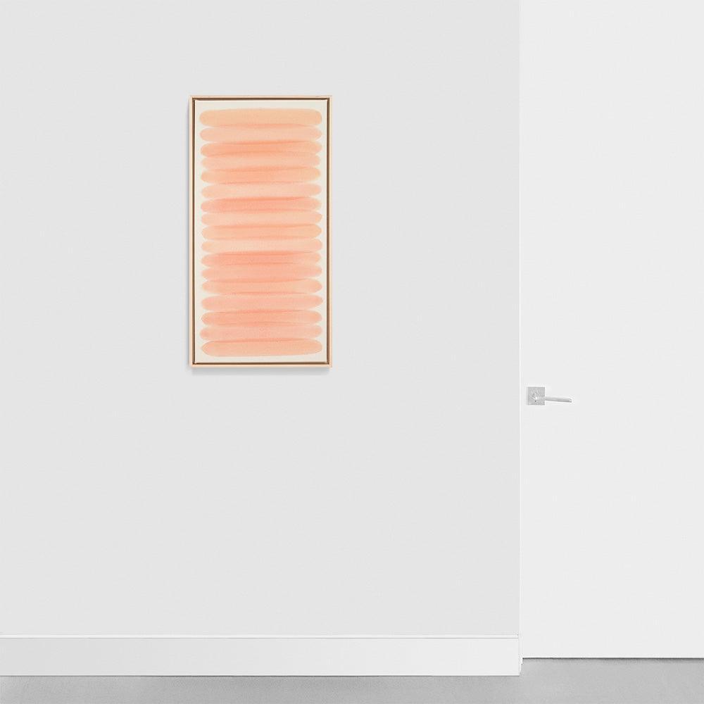 Ovals in Peach n.3 , Painting by Ovals in Peach n.3 Tappan