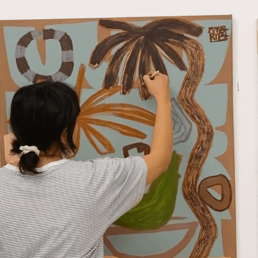 Feliz , Painting by Feliz Tappan
