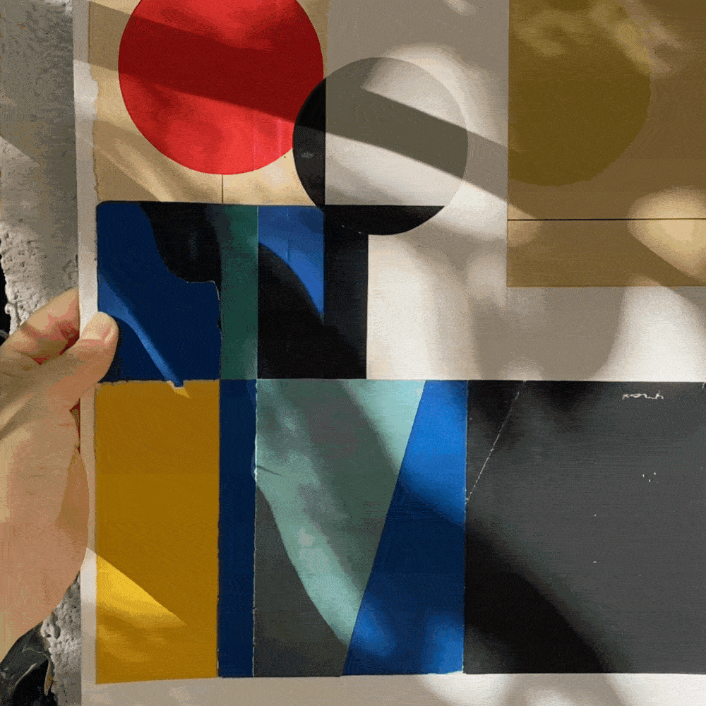 Late Afternoons and Early Evenings I , Collage by Late Afternoons and Early Evenings I Tappan