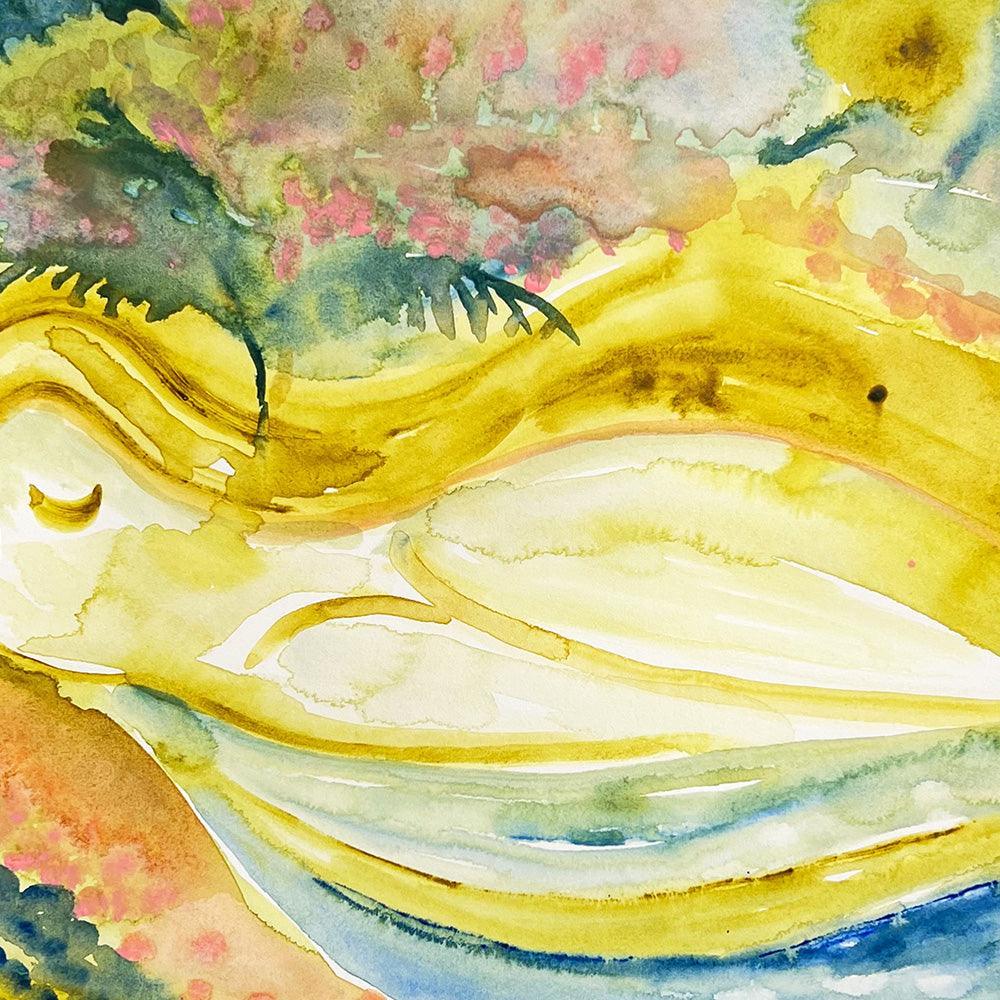 Painting by Hannah Carrick
