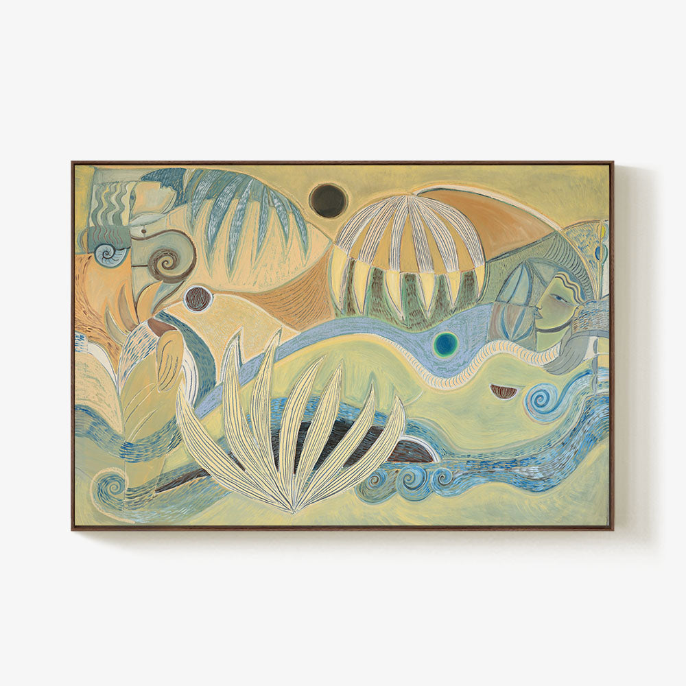 Painting by Hannah Carrick