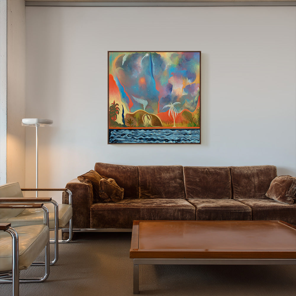 Painting by Anatole Heger