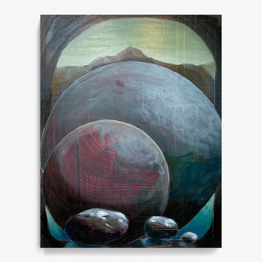 Painting by Mathew Tucker