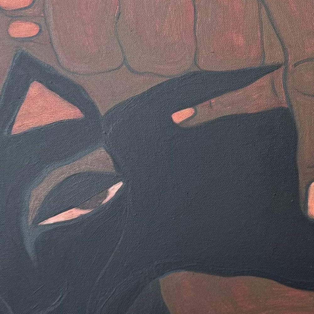 Painting by Cortney Herron