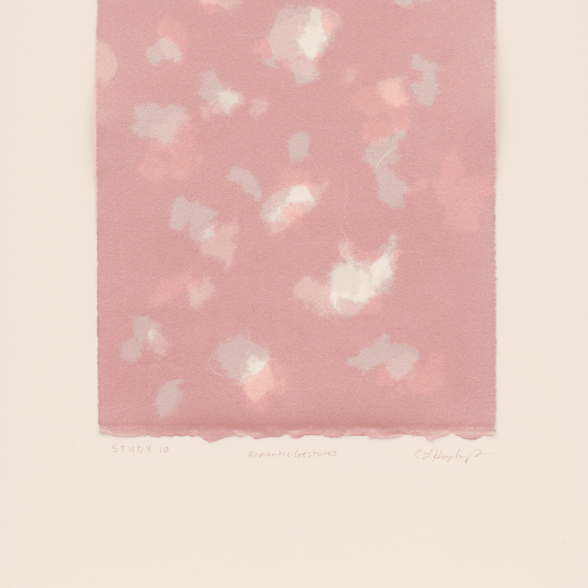 Study (Romantic Gestures) 10 , Print by Study (Romantic Gestures) 10 Tappan