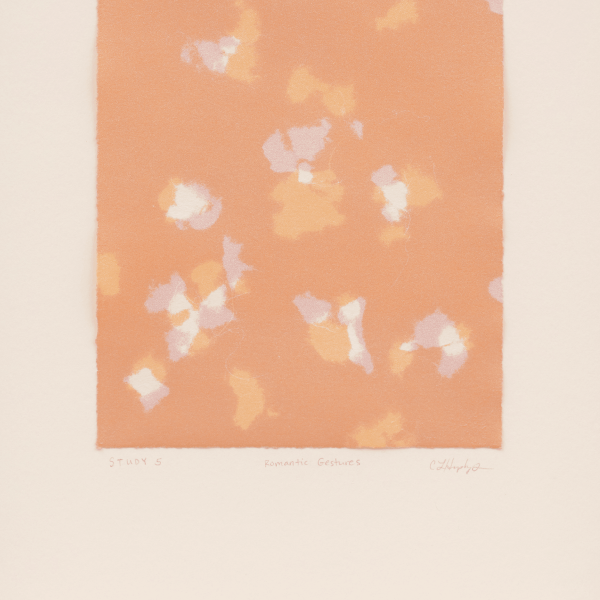 Study (Romantic Gestures) 5 , Print by Study (Romantic Gestures) 5 Tappan