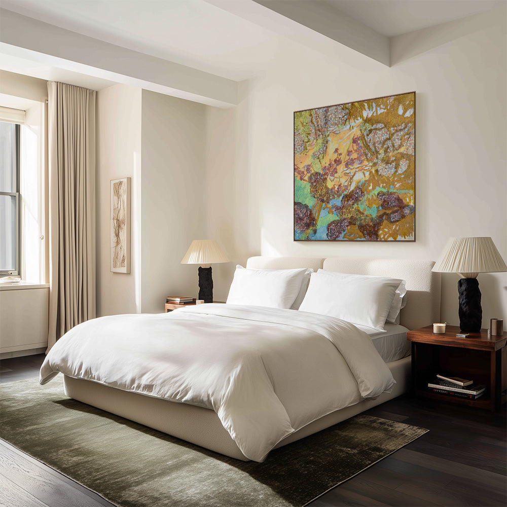 Rays Glow Below The Surface