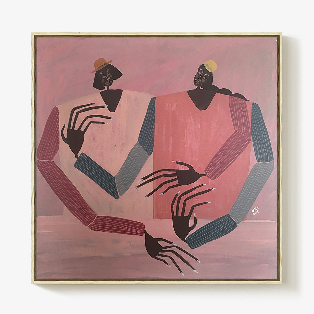 Painting by Ibi Meier-Oruitemeka