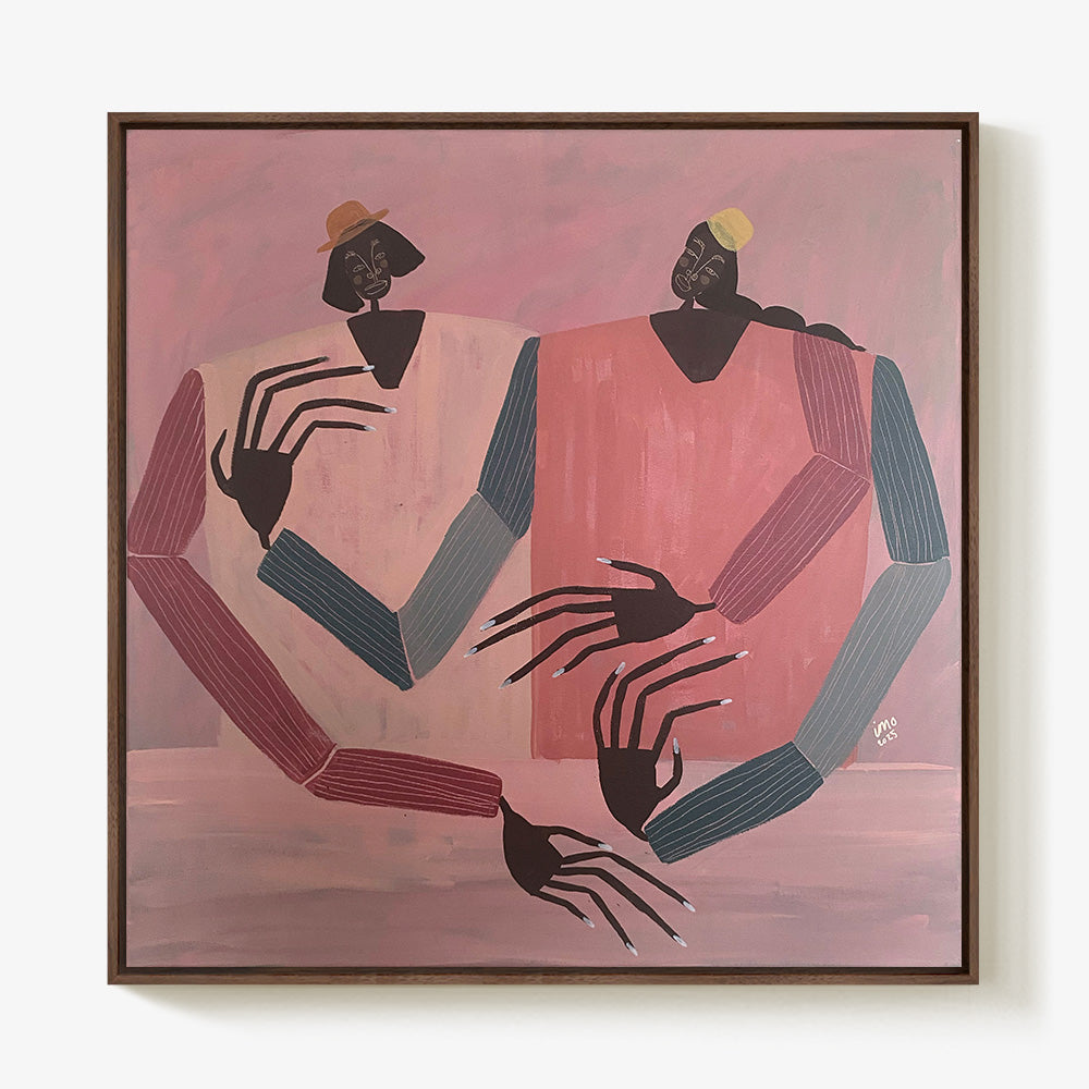 Painting by Ibi Meier-Oruitemeka