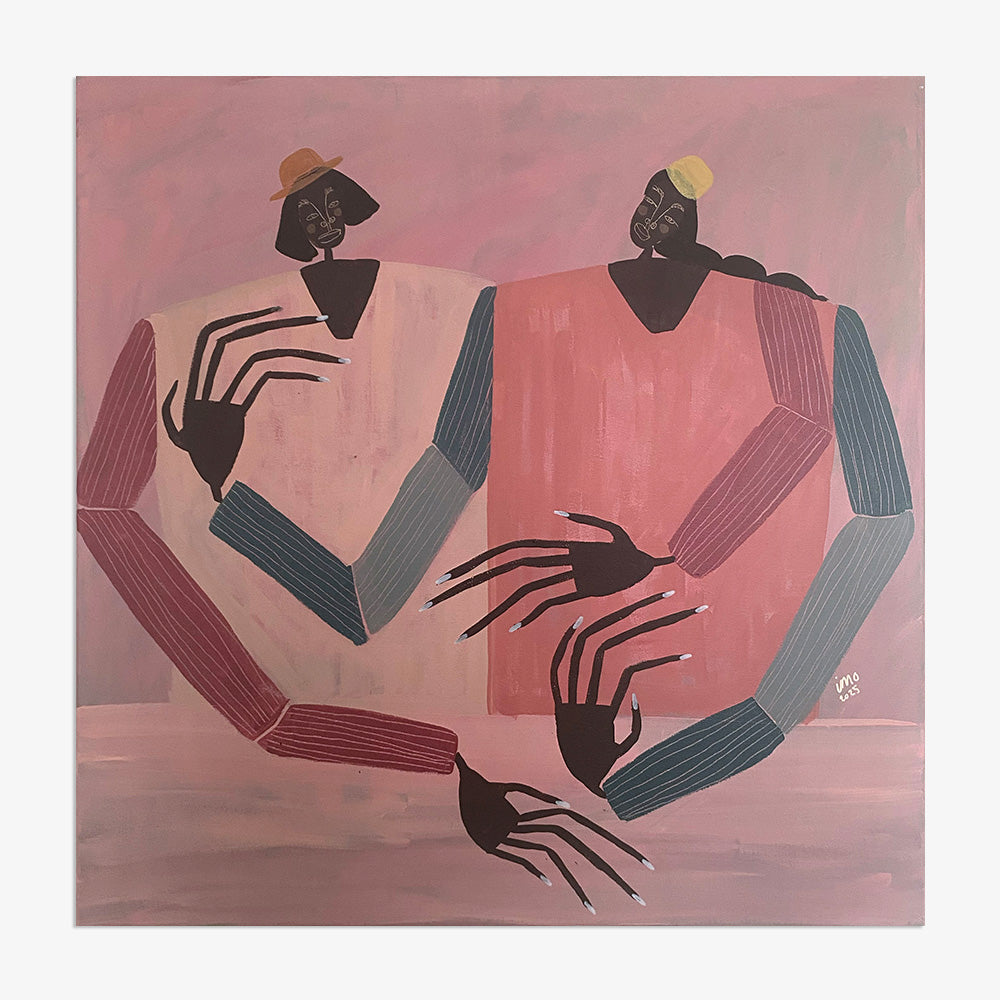 Painting by Ibi Meier-Oruitemeka