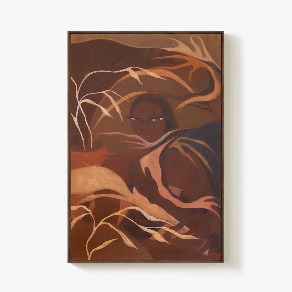 Painting by Cortney Herron