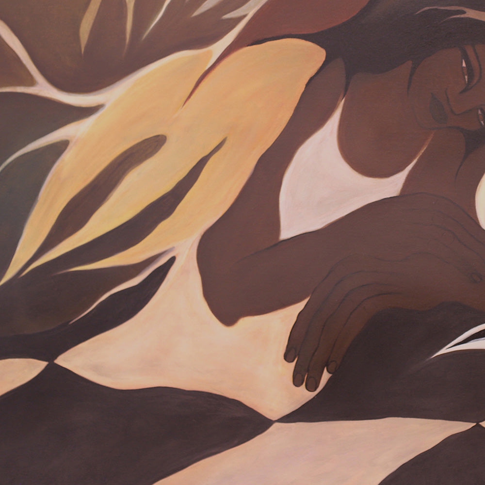 Painting by Cortney Herron