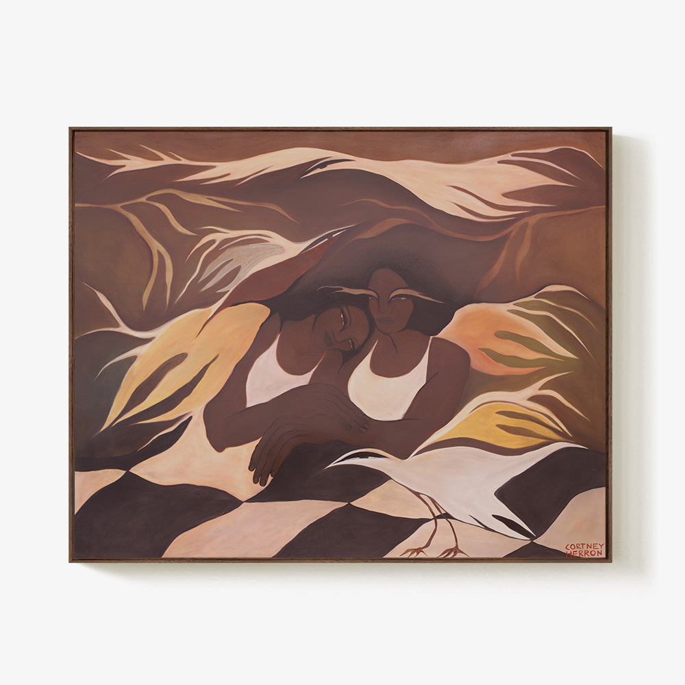 Painting by Cortney Herron