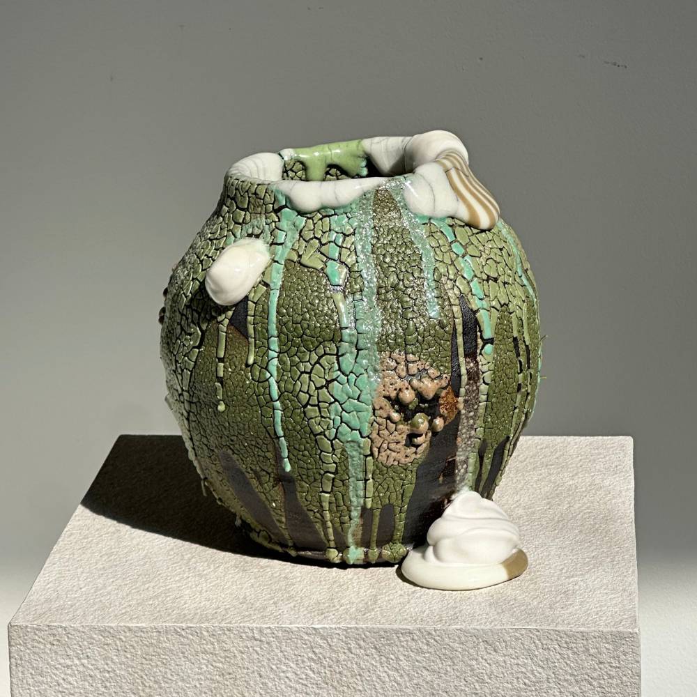 Reticule Series: Green Lichen