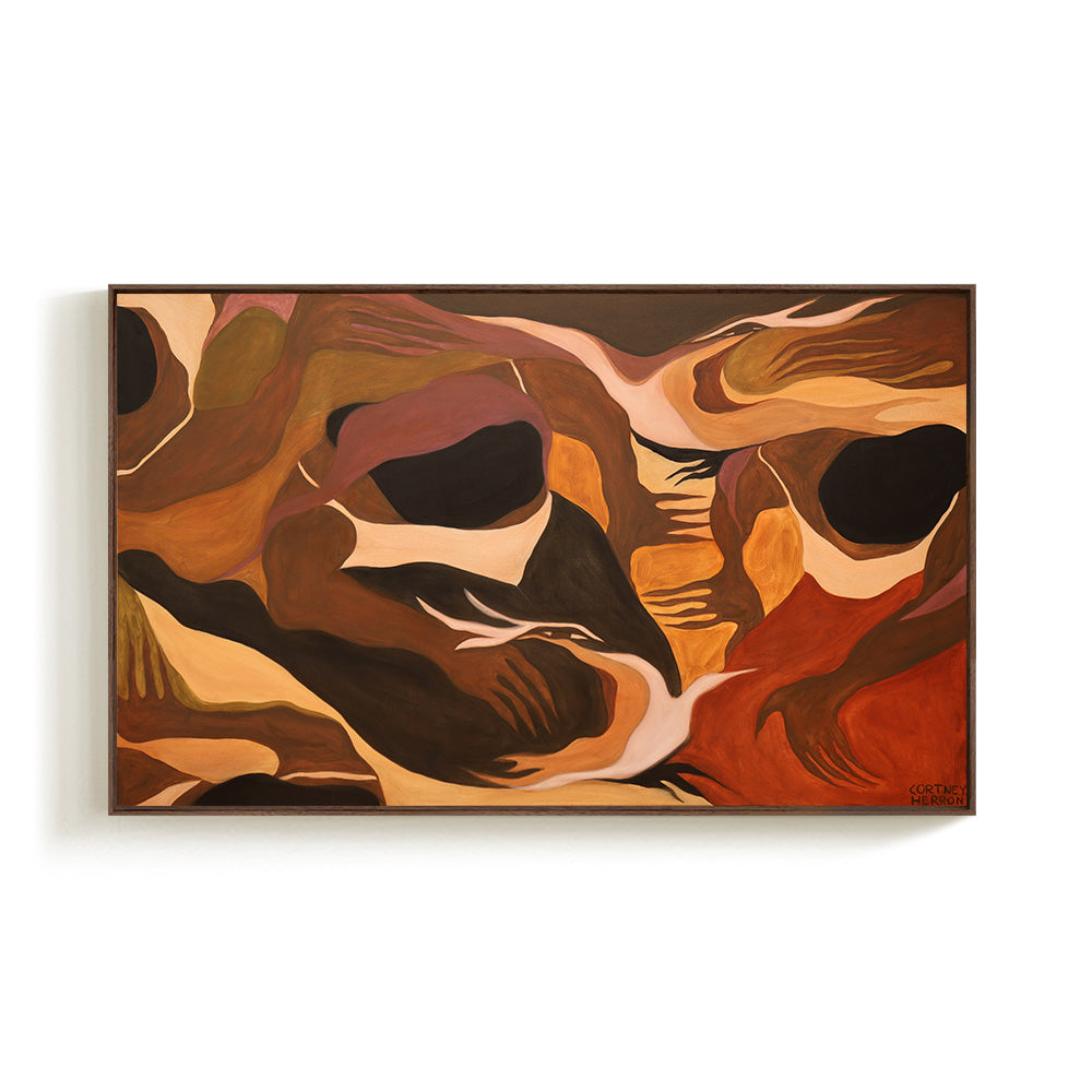 Painting by Cortney Herron