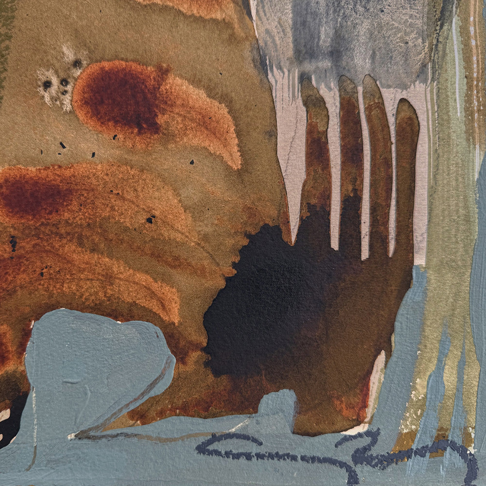 Painting by Caroline Pinney