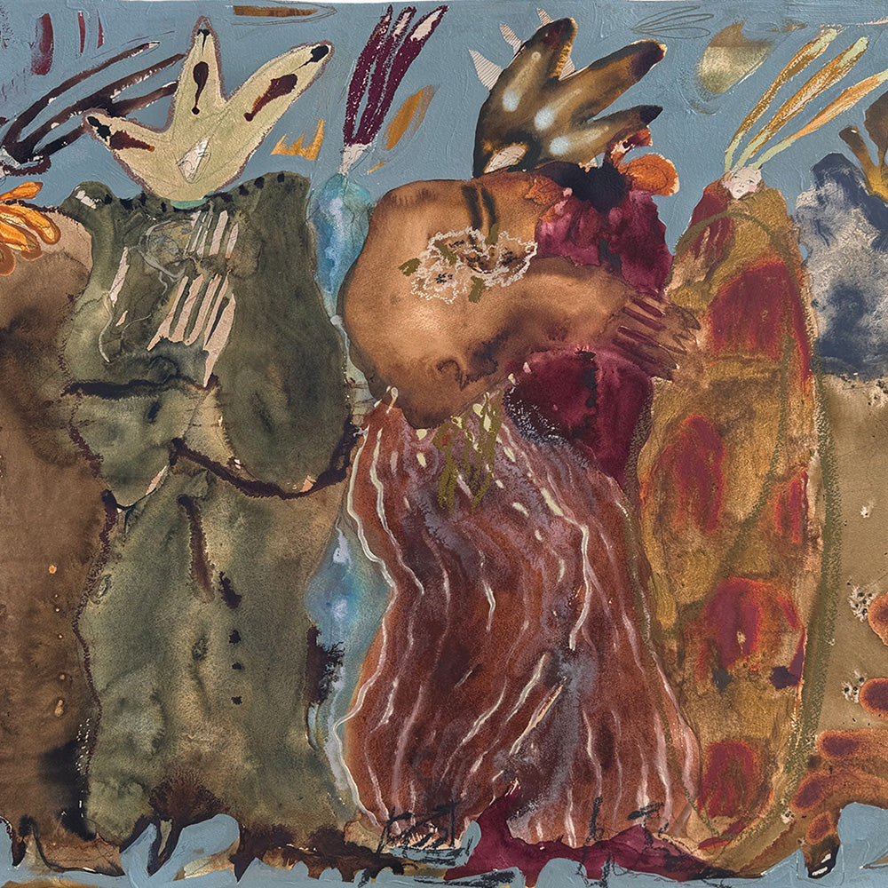 Painting by Caroline Pinney