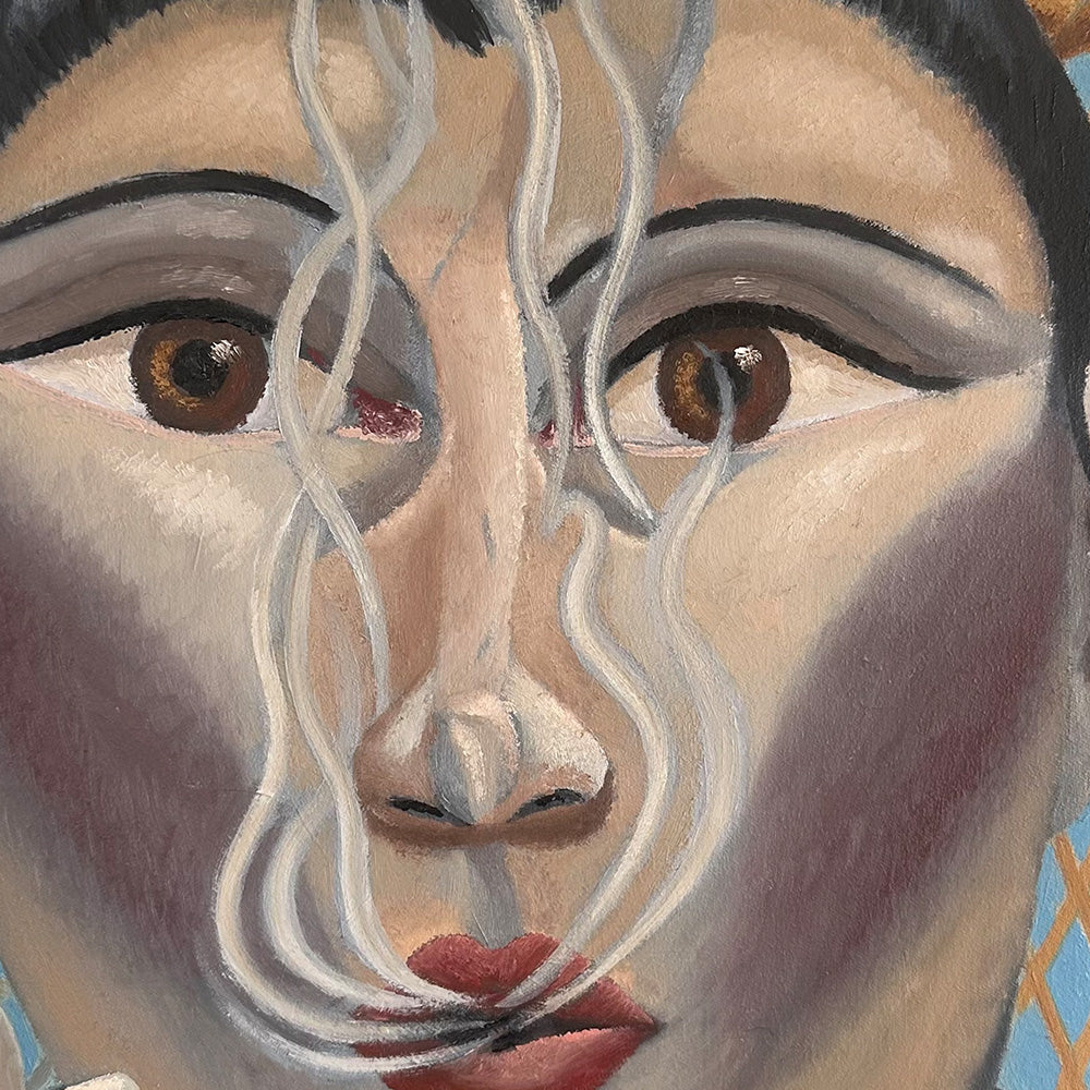 Painting by Shawn Polmo