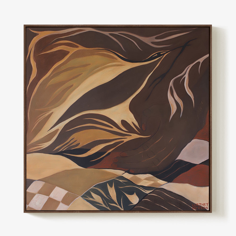 Painting by Cortney Herron