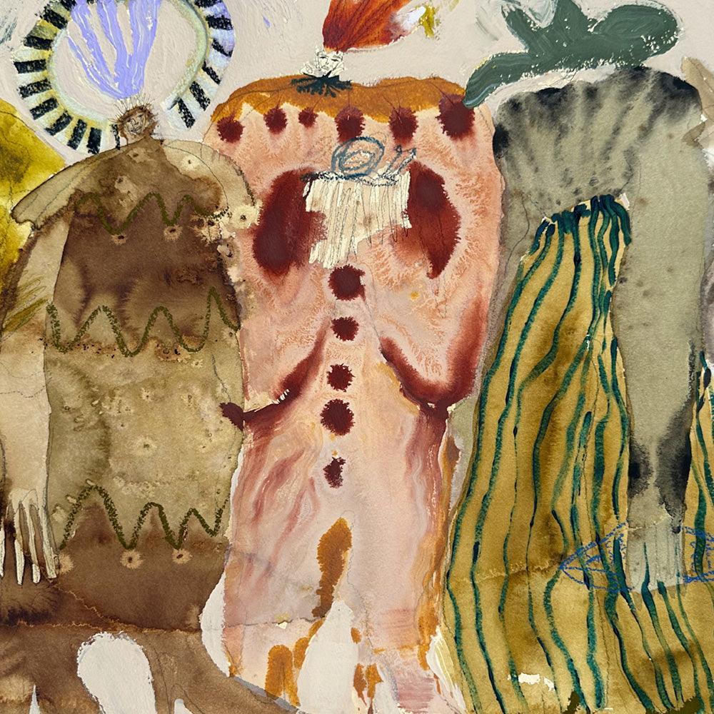 Painting by Caroline Pinney