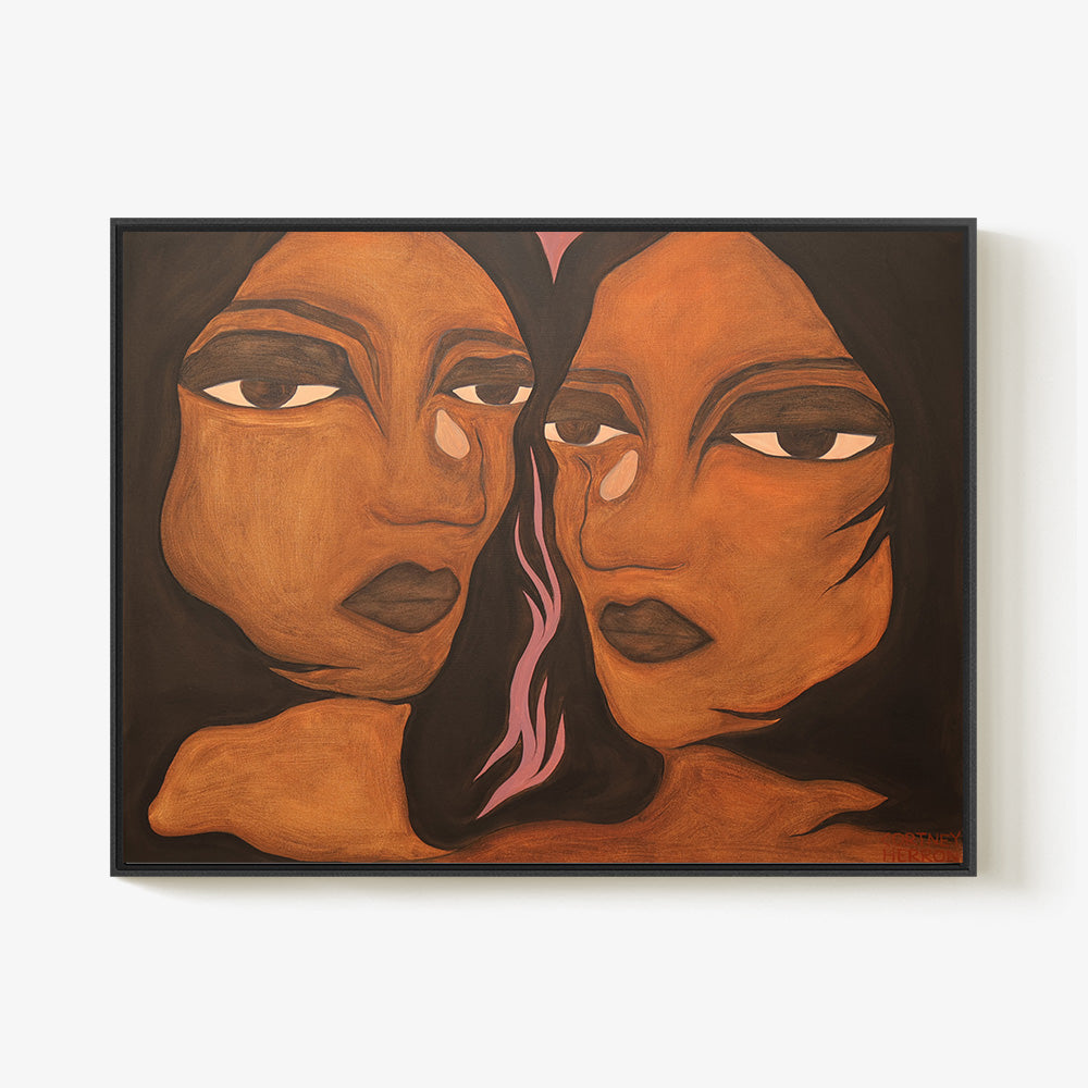 Painting by Cortney Herron