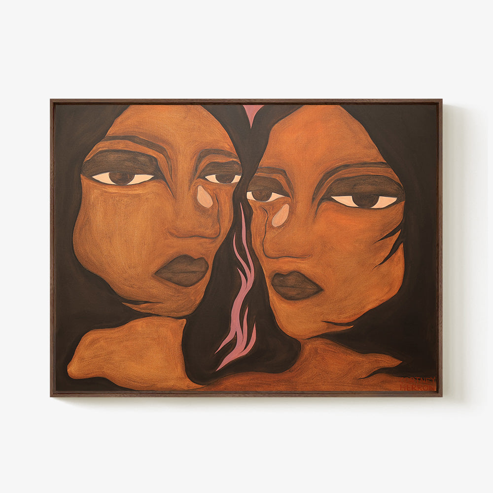 Painting by Cortney Herron