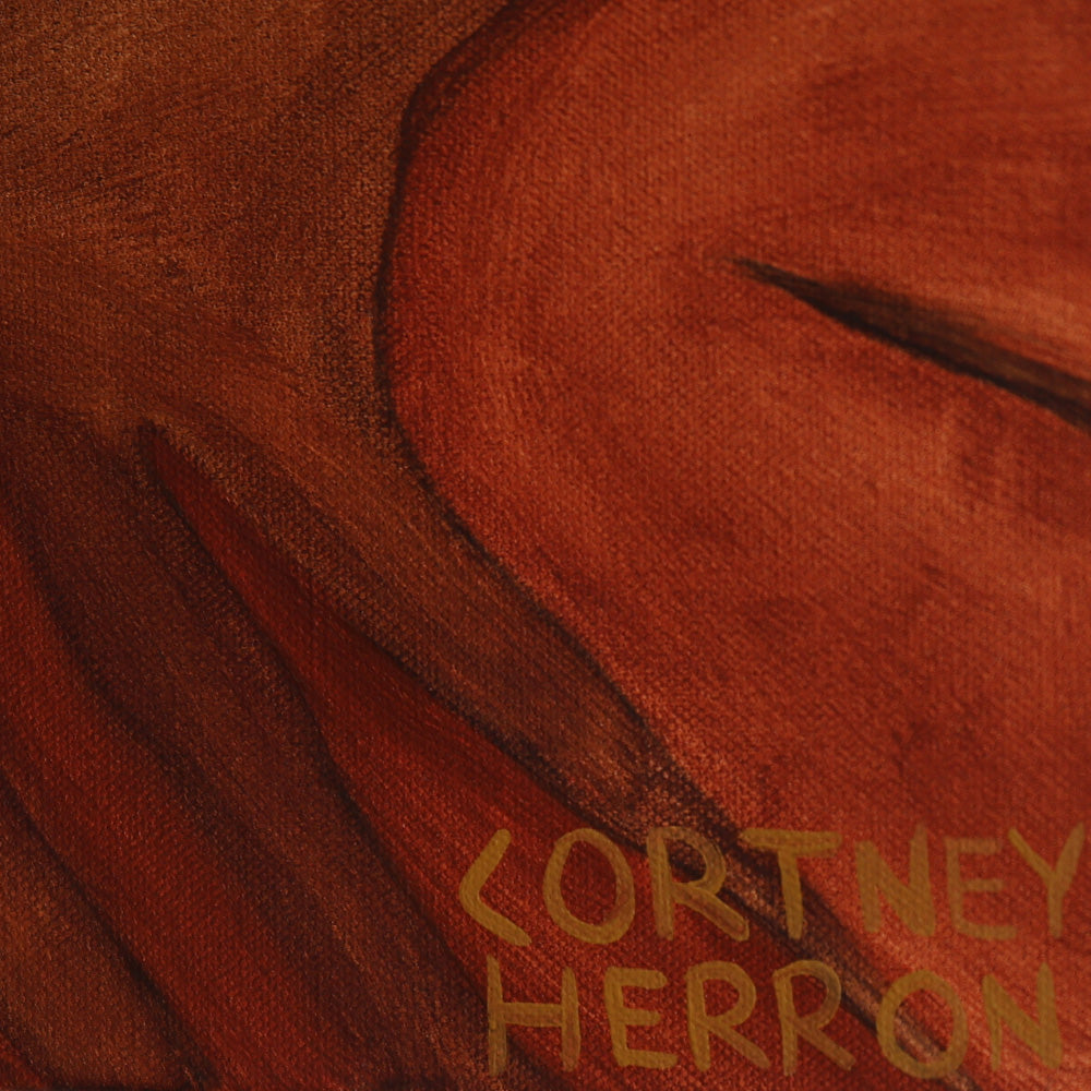 Painting by Cortney Herron