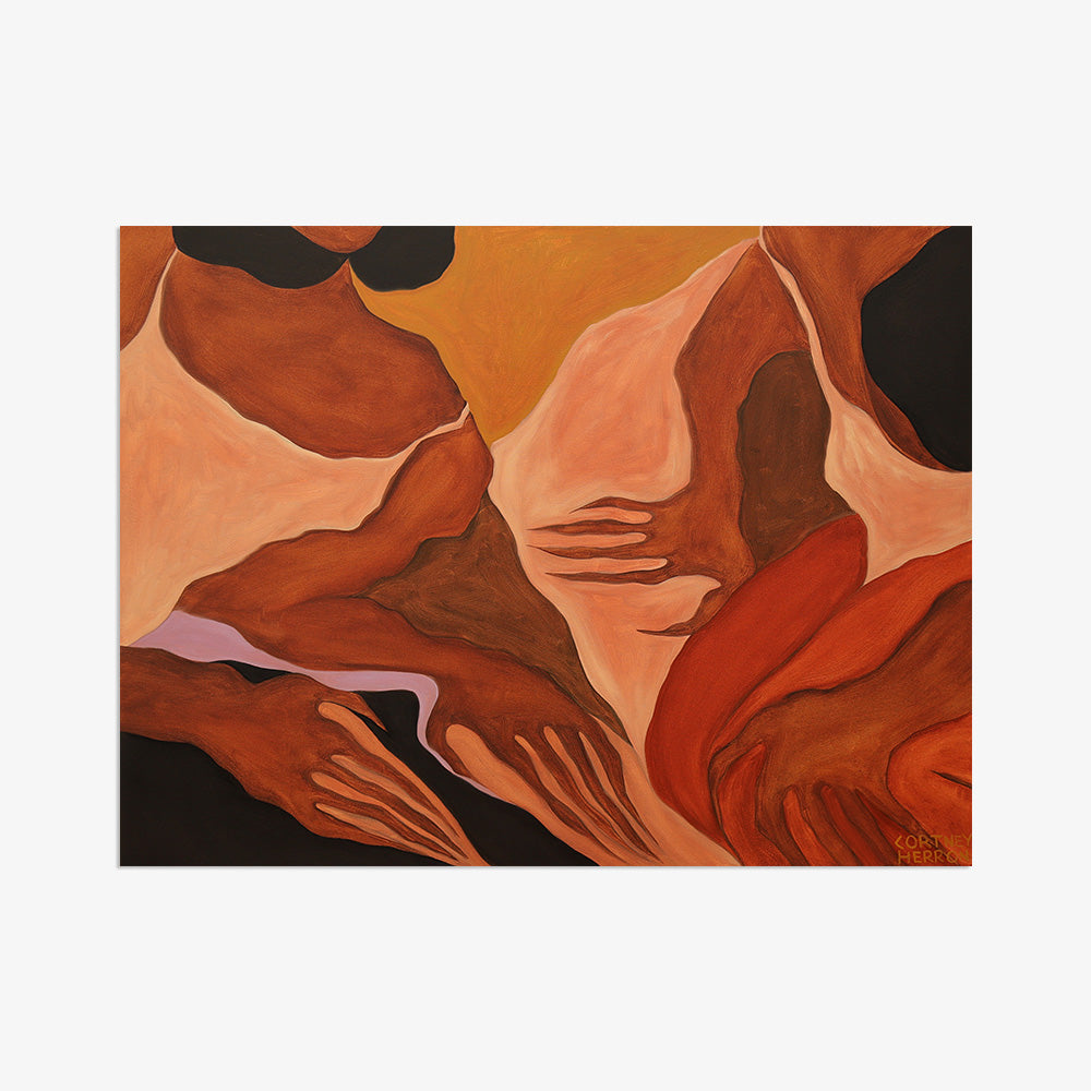 Painting by Cortney Herron