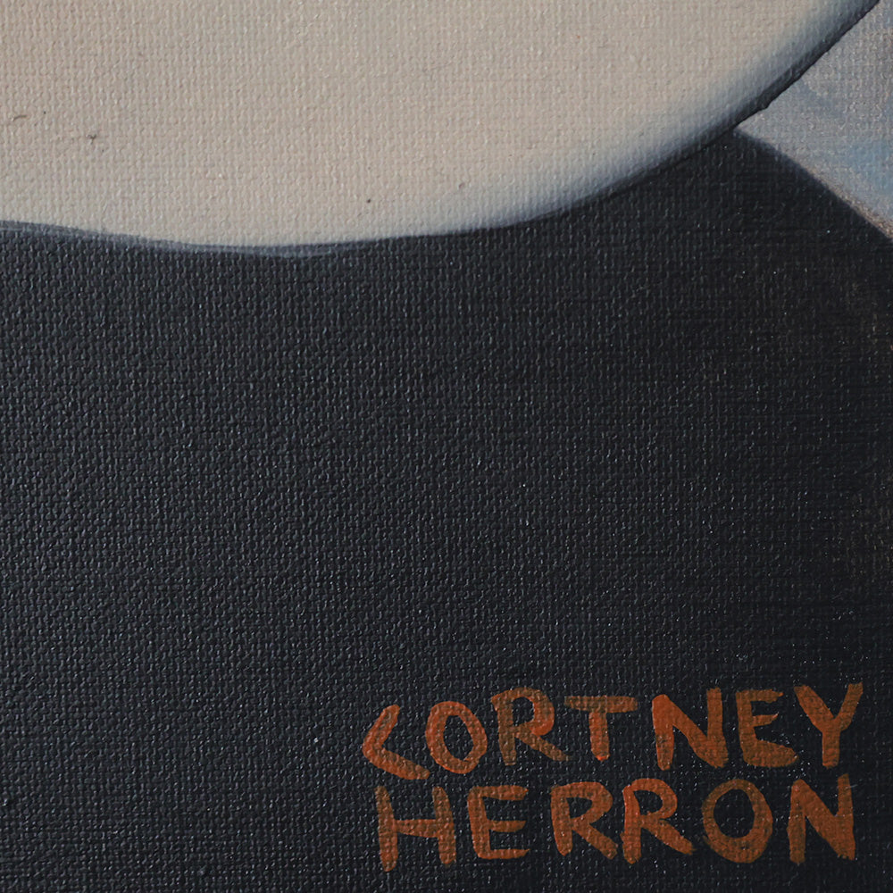 Painting by Cortney Herron