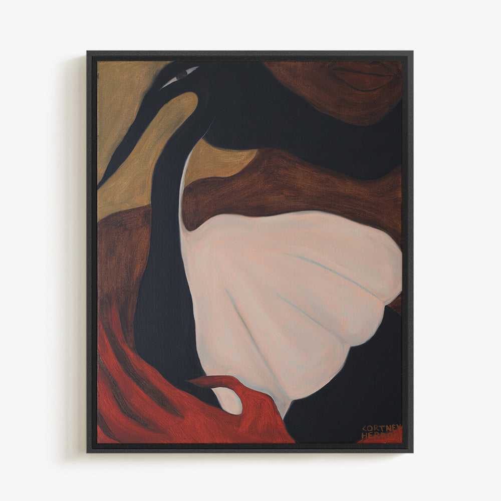 Painting by Cortney Herron