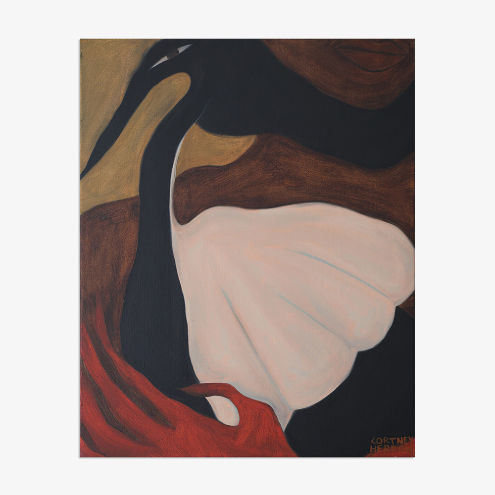Painting by Cortney Herron