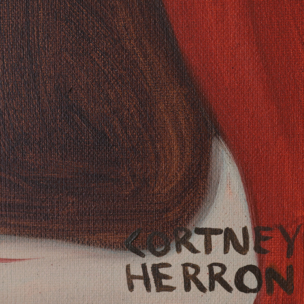 Painting by Cortney Herron