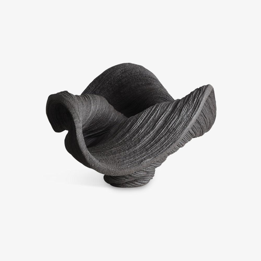 Small Black Bowl #2 , Sculpture by Small Black Bowl #2 Tappan