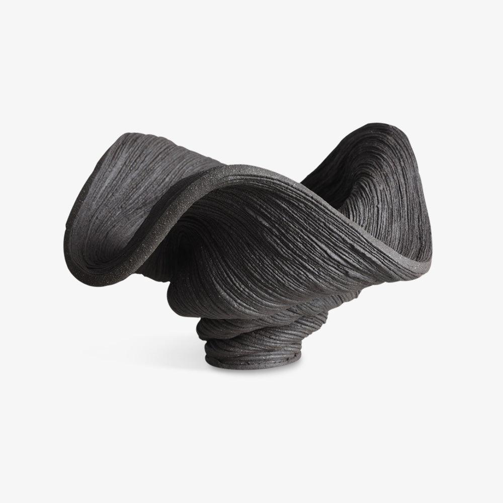 Small Black Bowl #3 , Sculpture by Small Black Bowl #3 Tappan