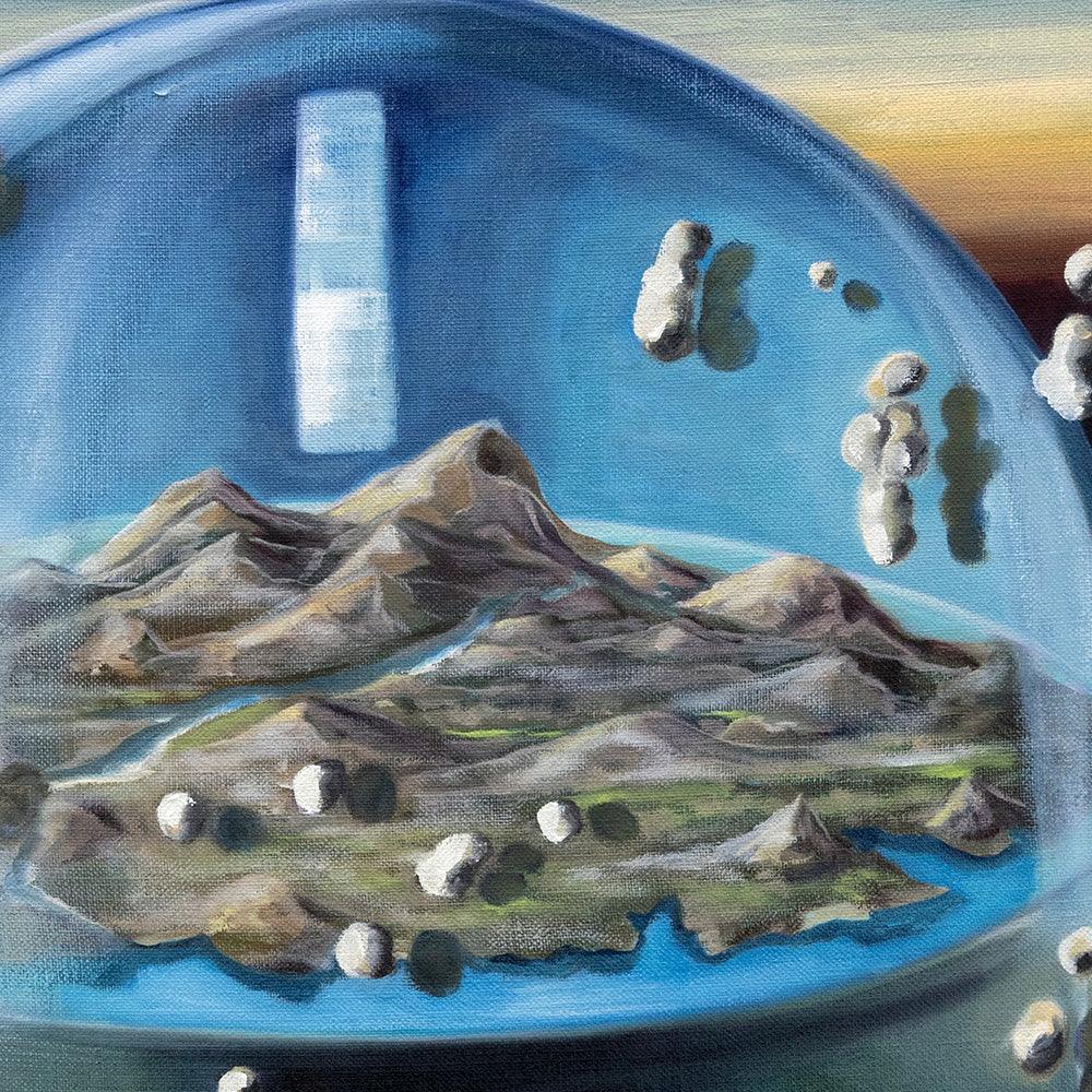 Painting by Mathew Tucker