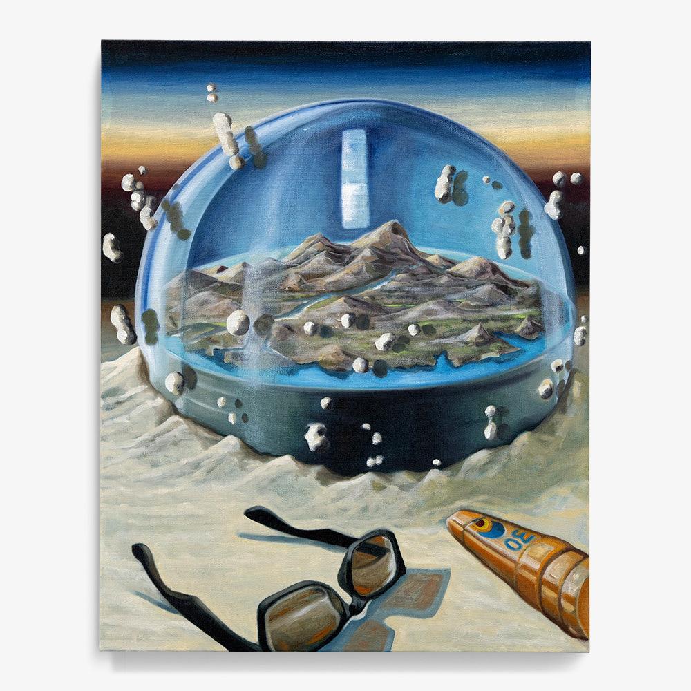 Painting by Mathew Tucker