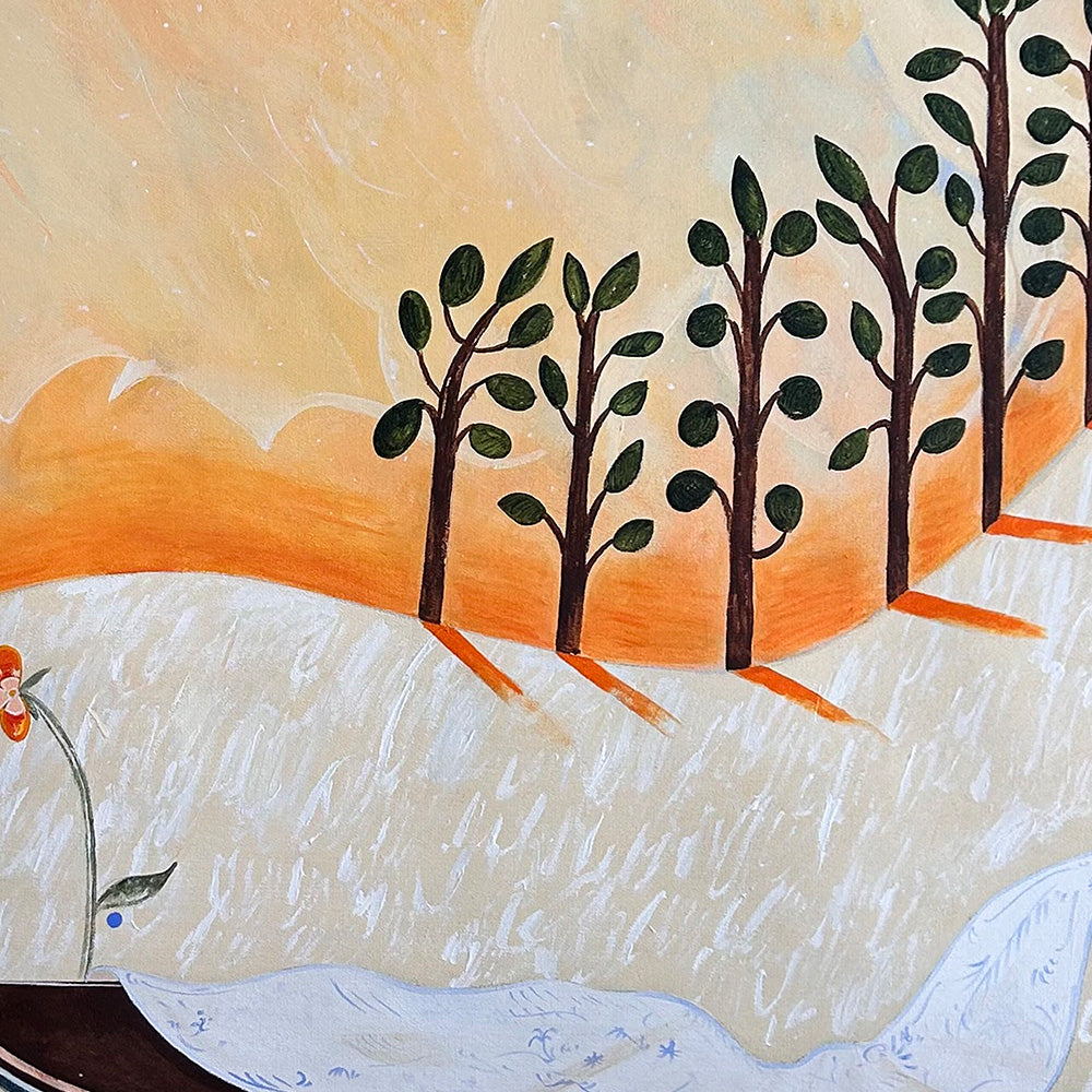 Painting by Anatole Heger