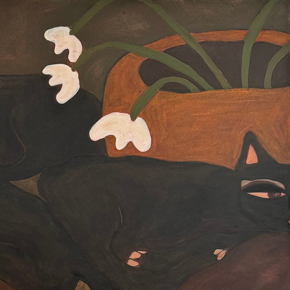 Painting by Cortney Herron