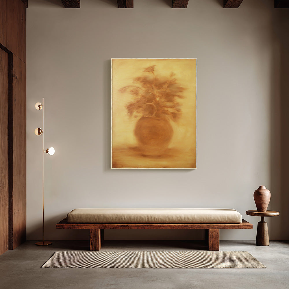 Still Life Gold Floral II