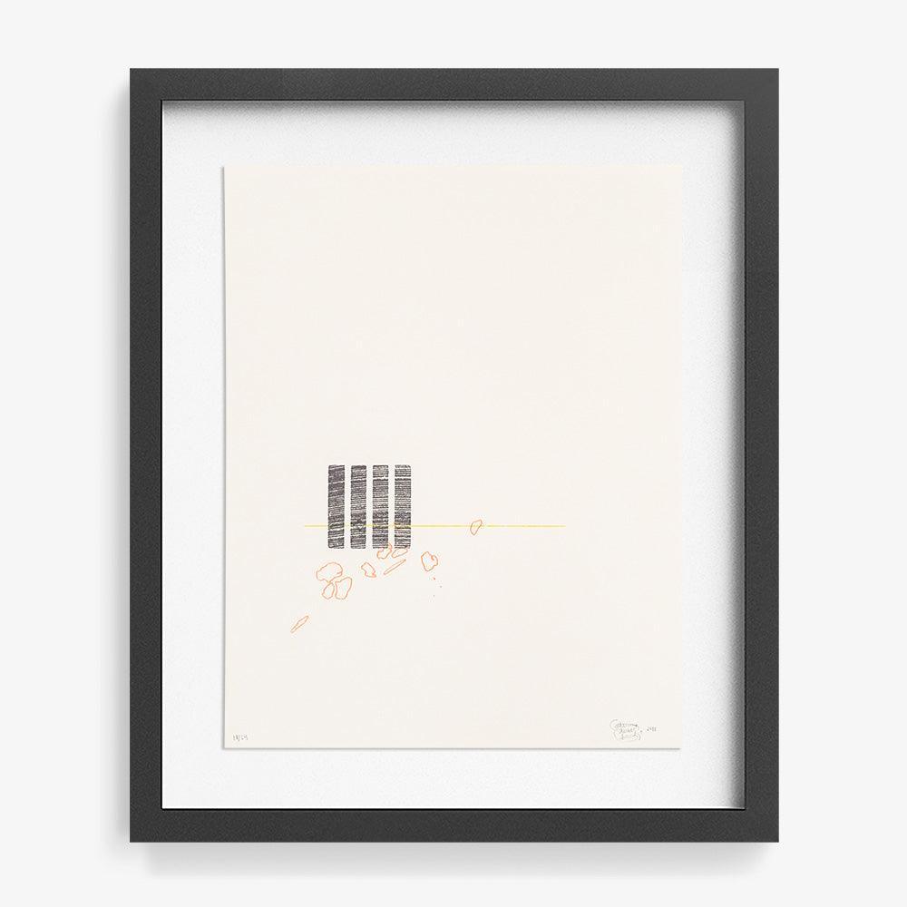 Subtle Rhythms #1 (bright white paper)