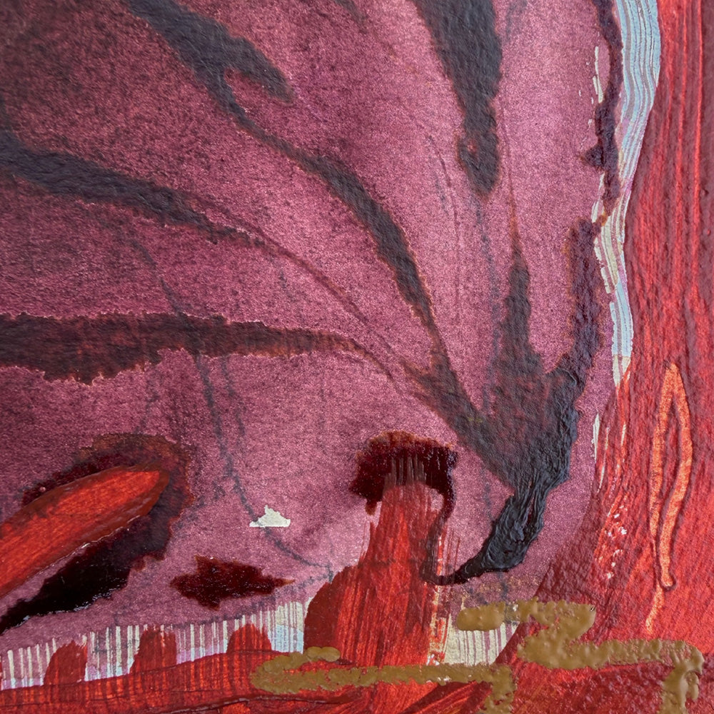 Painting by Caroline Pinney