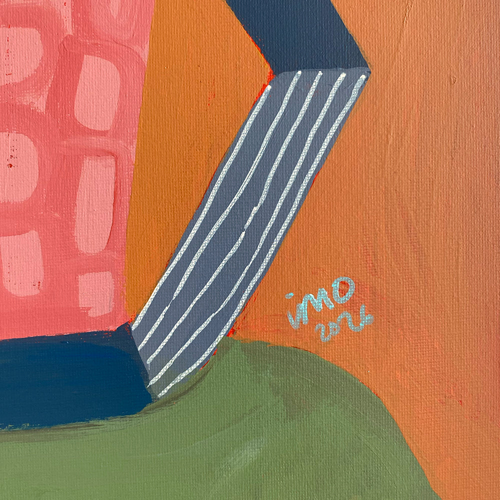 Painting by Ibi Meier-Oruitemeka