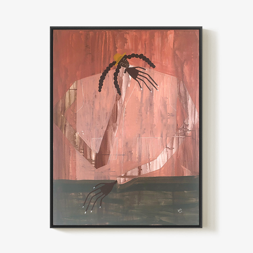 Painting by Ibi Meier-Oruitemeka